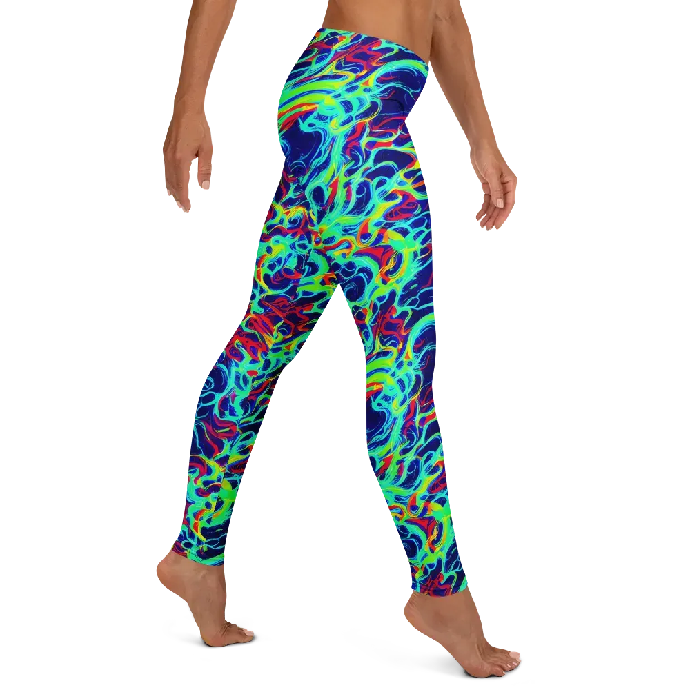 Afterdark Wave on Leggings — Right