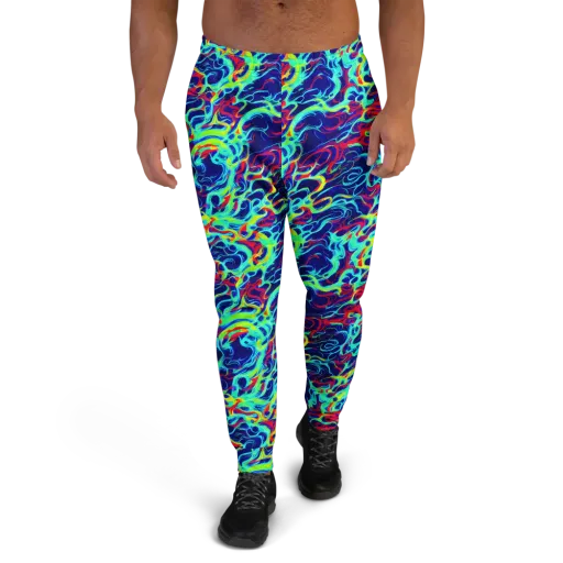 Afterdark Wave on a Men's Joggers