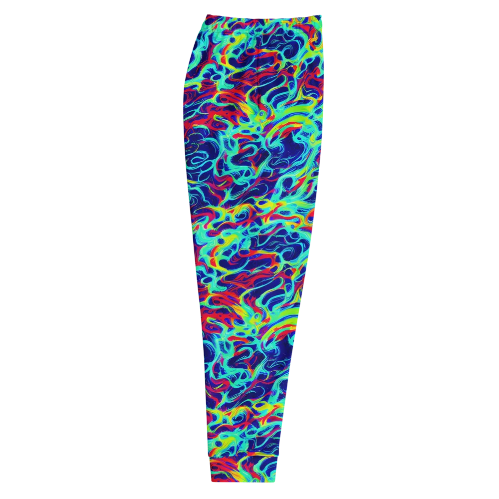 Afterdark Wave on Men's Joggers — Right