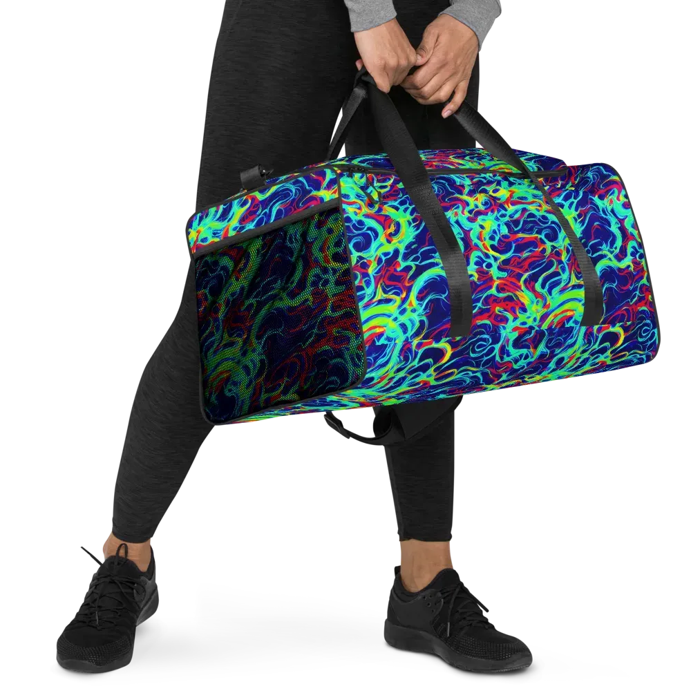 Afterdark Wave on Duffle Bag — Right Front