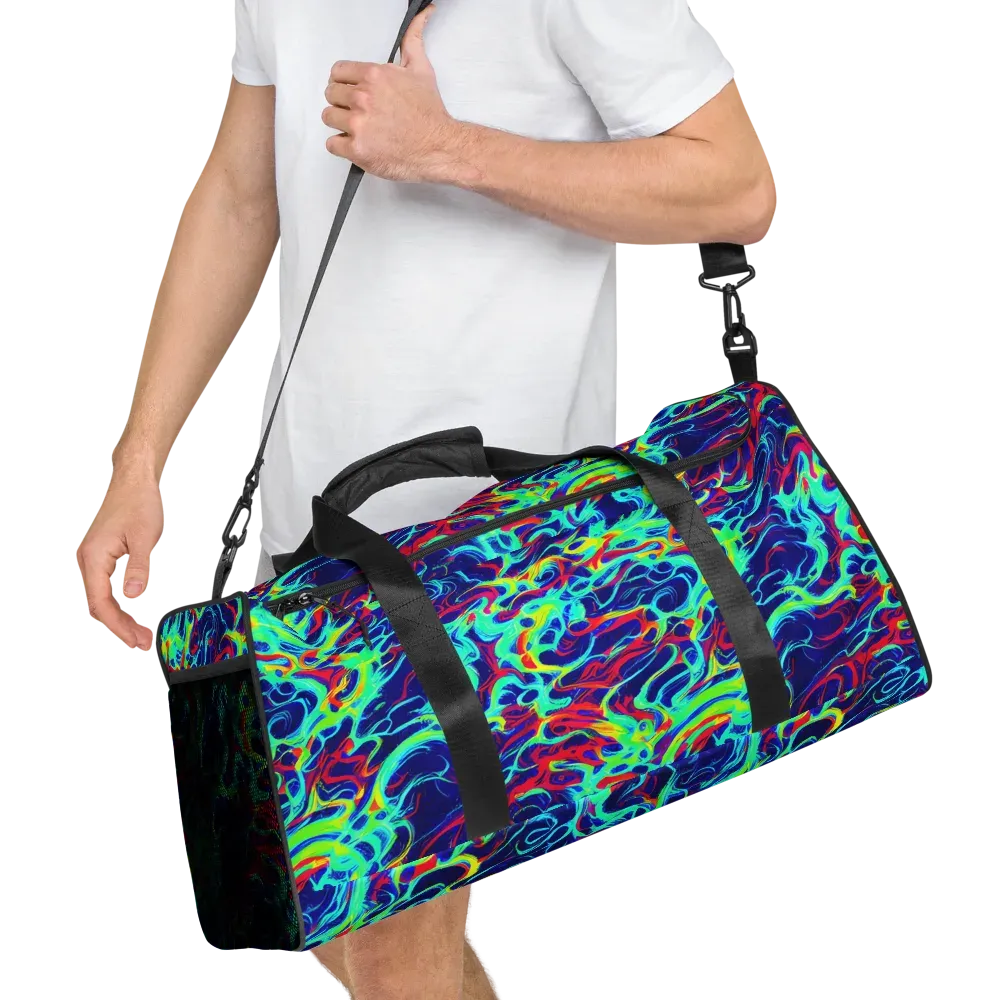 Afterdark Wave on Duffle Bag — Right Front