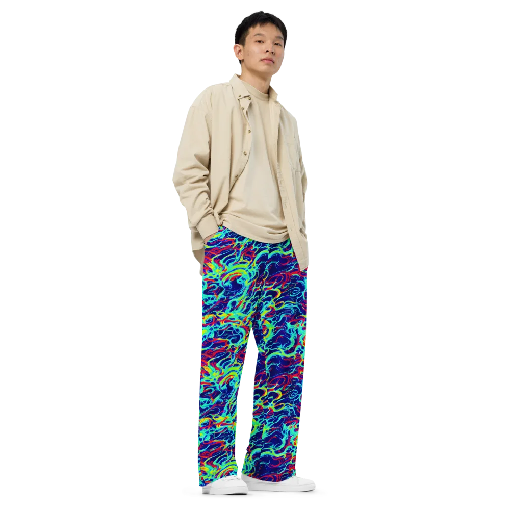 Afterdark Wave on Wide-Leg Pants — Right Front