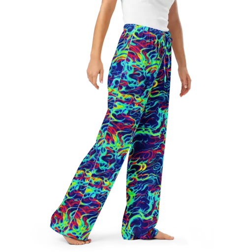 Afterdark Wave on a Women's Pajama Pants