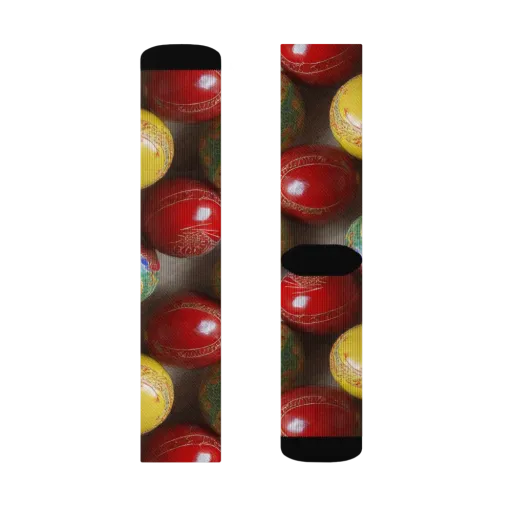 Carnival Baubles on a Socks