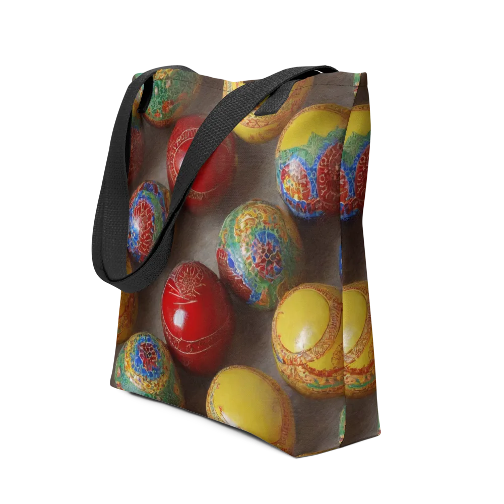 Carnival Baubles on Tote Bag — Front