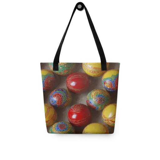 Carnival Baubles on a Tote Bag