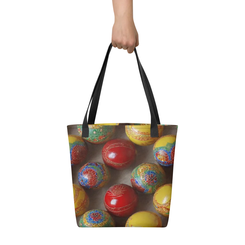 Carnival Baubles on Tote Bag — Front