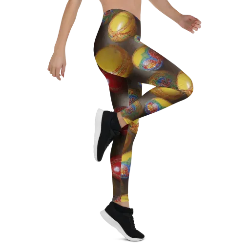Carnival Baubles on a Leggings