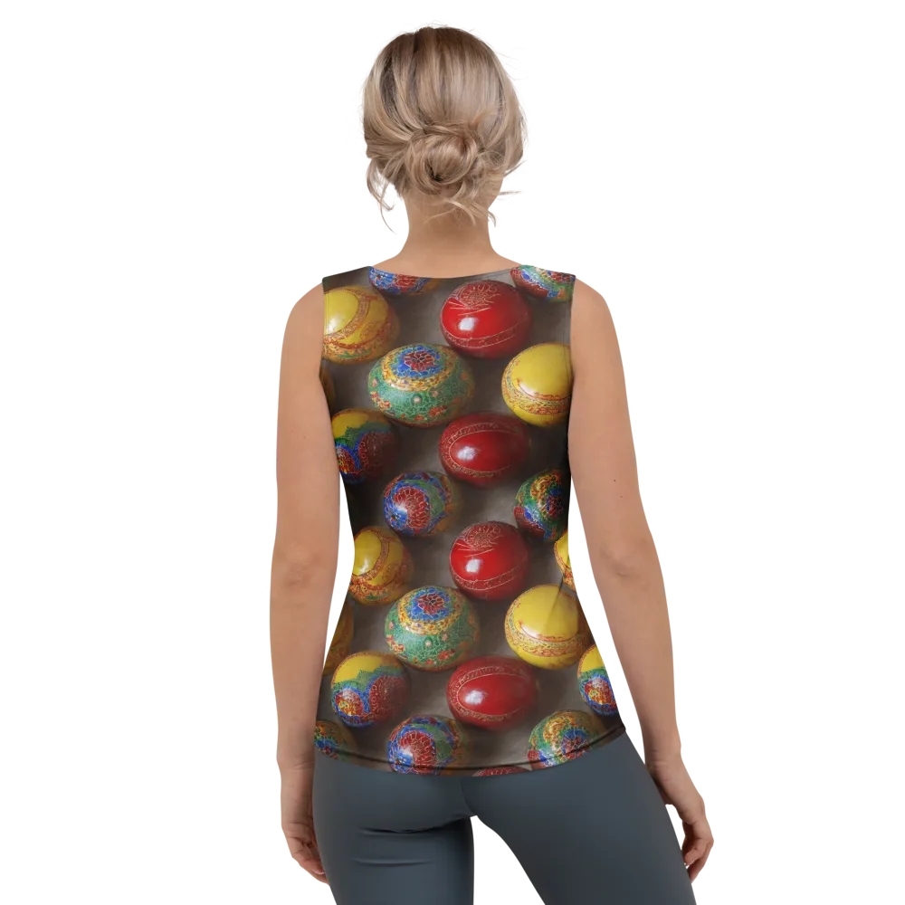 Carnival Baubles on Women's Tank Top — Back