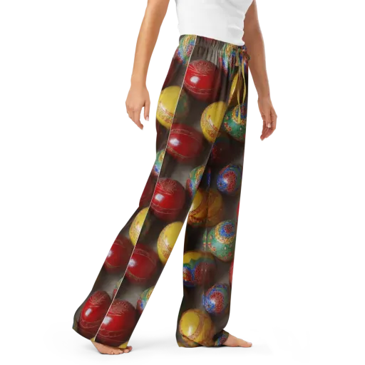 Carnival Baubles on a Women's Pajama Pants