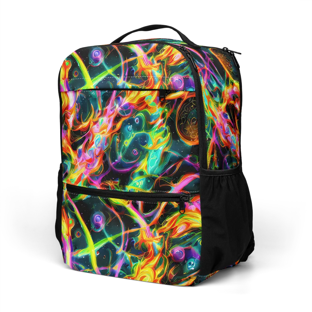 Astral Firestorm on Utility Backpack — Left Front