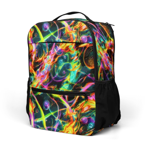 Astral Firestorm on a Utility Backpack