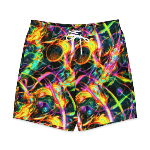 Astral Firestorm on a Men's Board Shorts