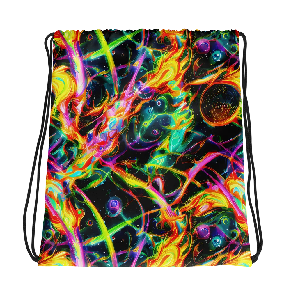 Astral Firestorm on Drawstring Bag — Photo