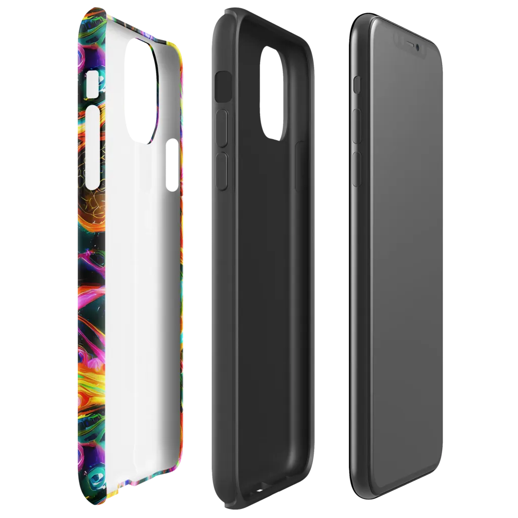 Astral Firestorm on Tough Case for iPhone® — Right