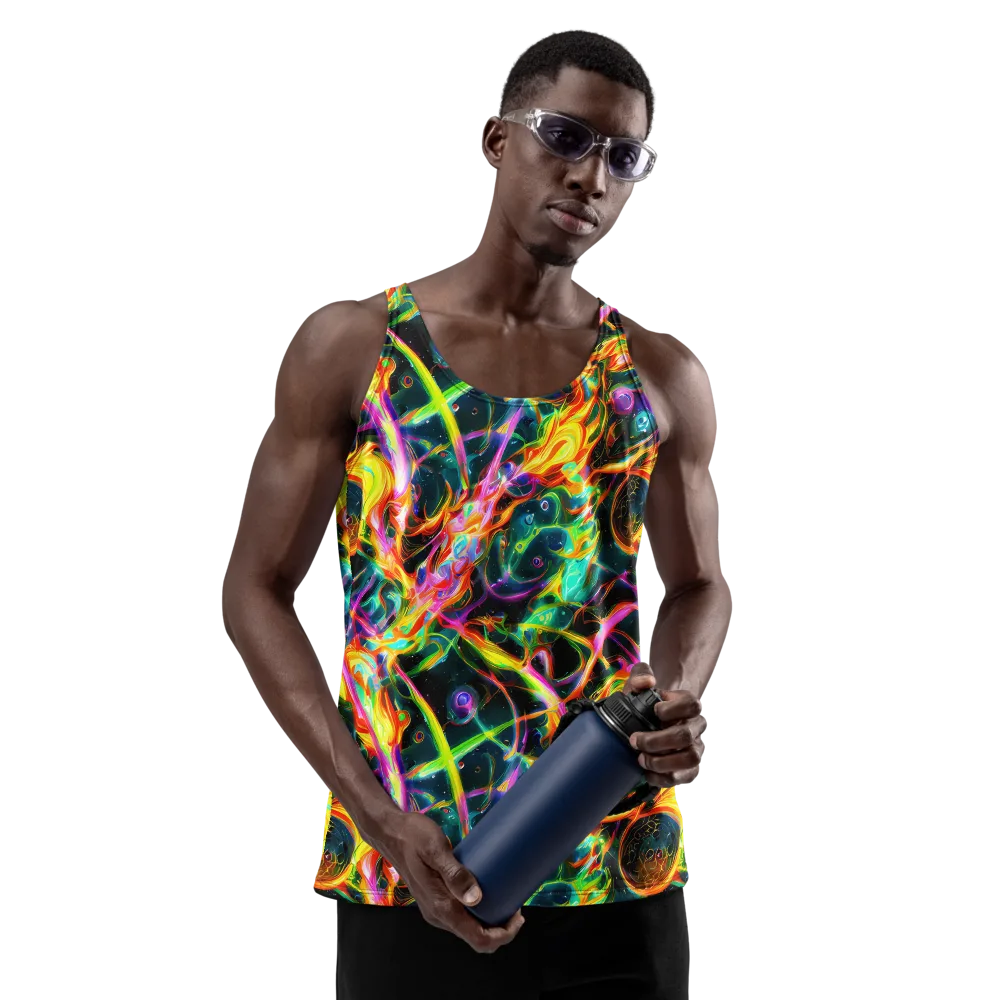 Astral Firestorm on Men's Tank Top — Front