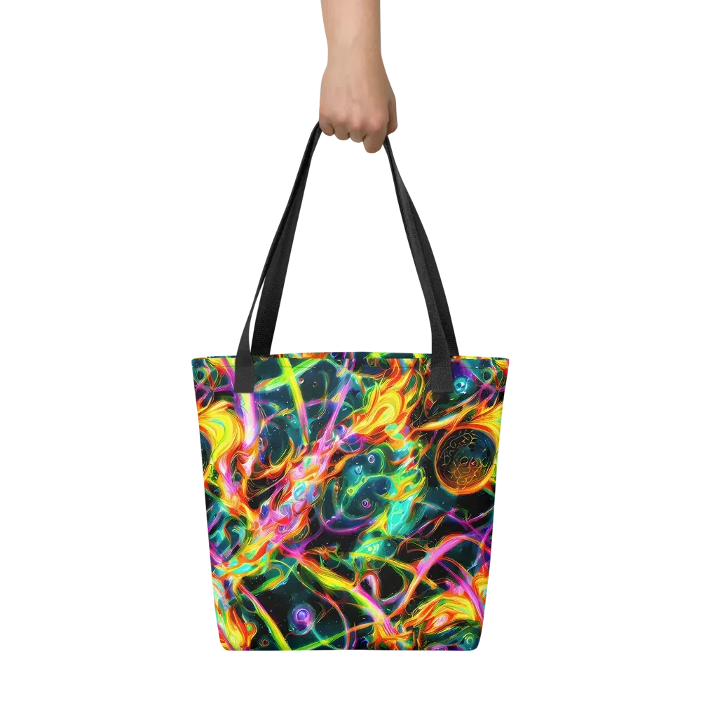 Astral Firestorm on Tote Bag — Front