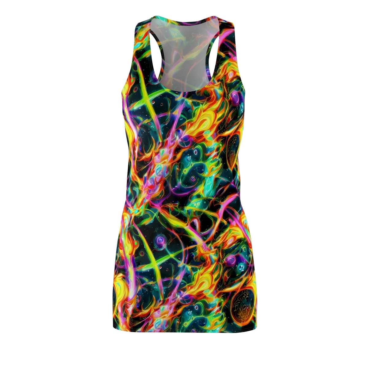Astral Firestorm on Racerback Dress — Front