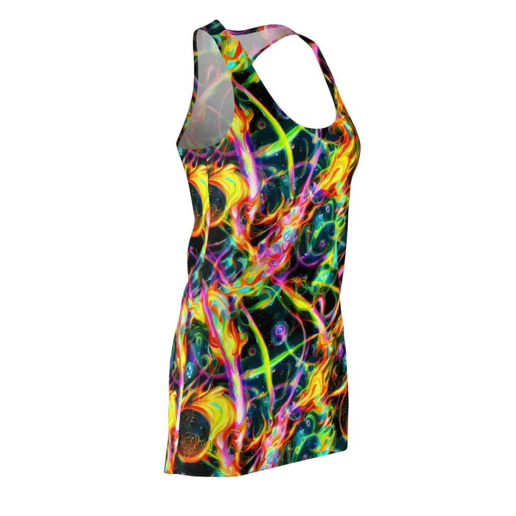 Astral Firestorm on Racerback Dress — Front Side