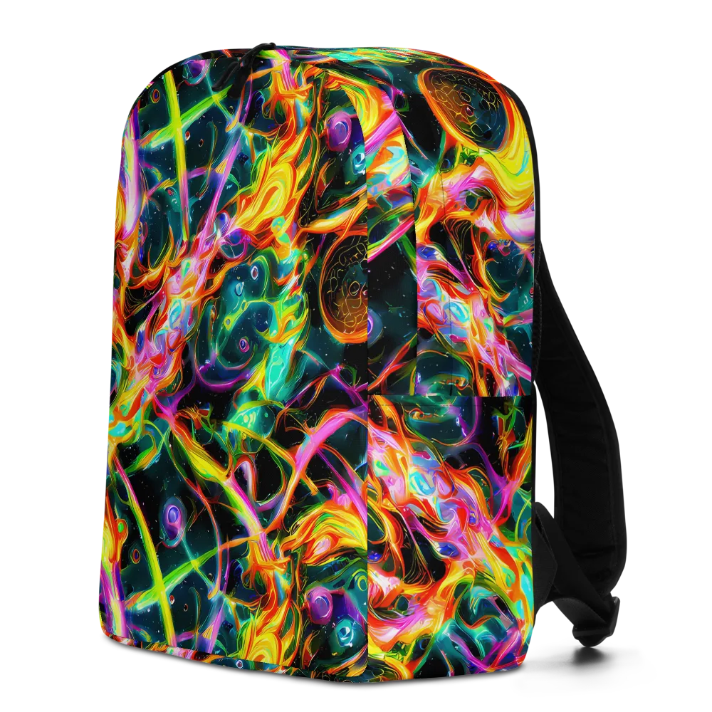 Astral Firestorm on Minimalist Backpack — Left