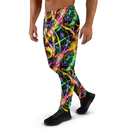 Astral Firestorm on a Men's Joggers