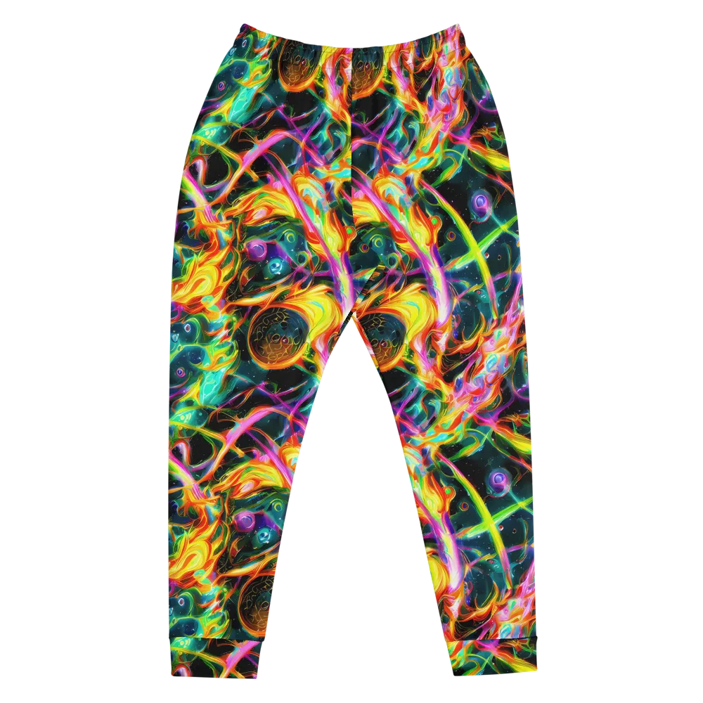 Astral Firestorm on Men's Joggers — Front