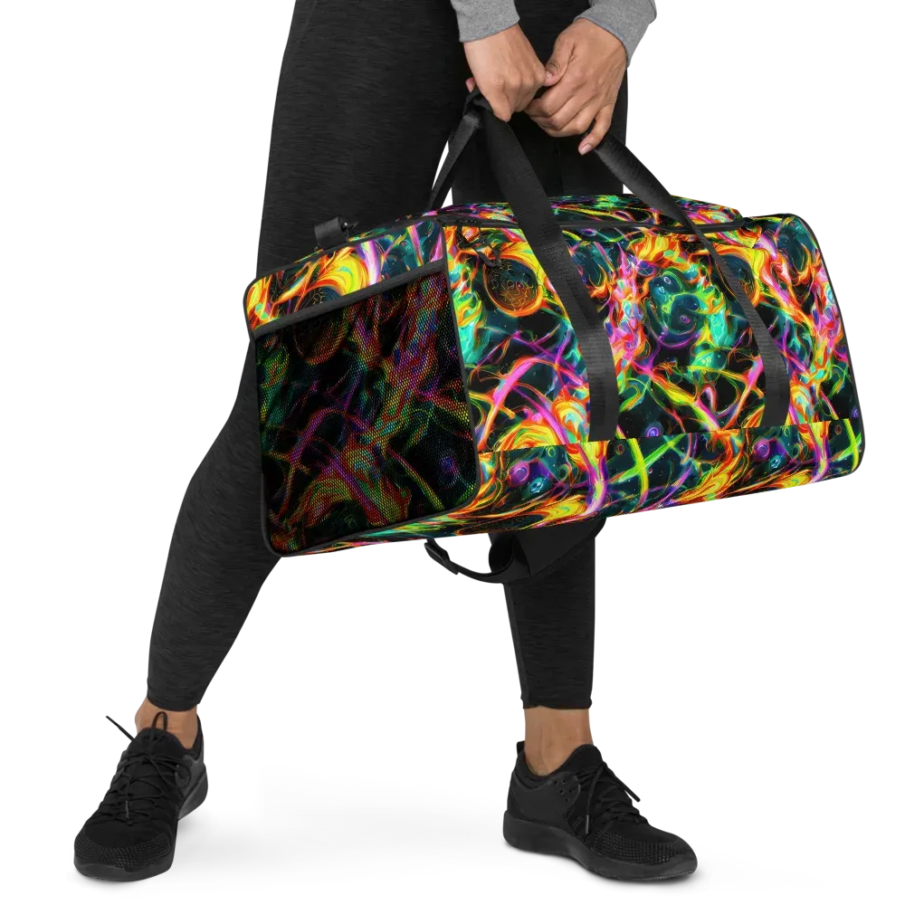 Astral Firestorm on Duffle Bag — Right Front