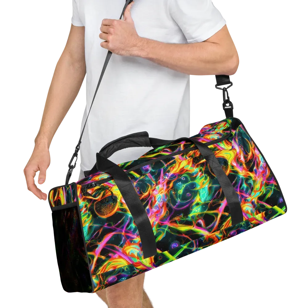Astral Firestorm on Duffle Bag — Right Front