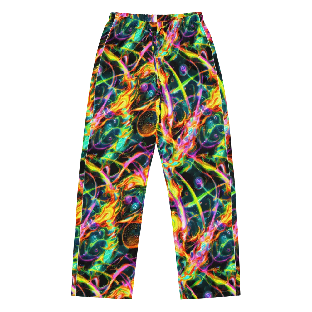 Astral Firestorm on Women's Pajama Pants — Front