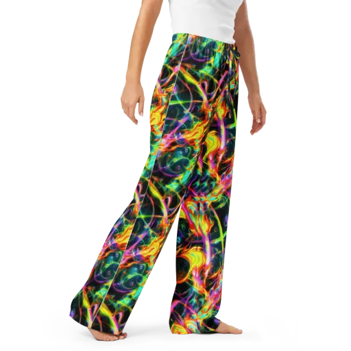 Astral Firestorm on a Women's Pajama Pants