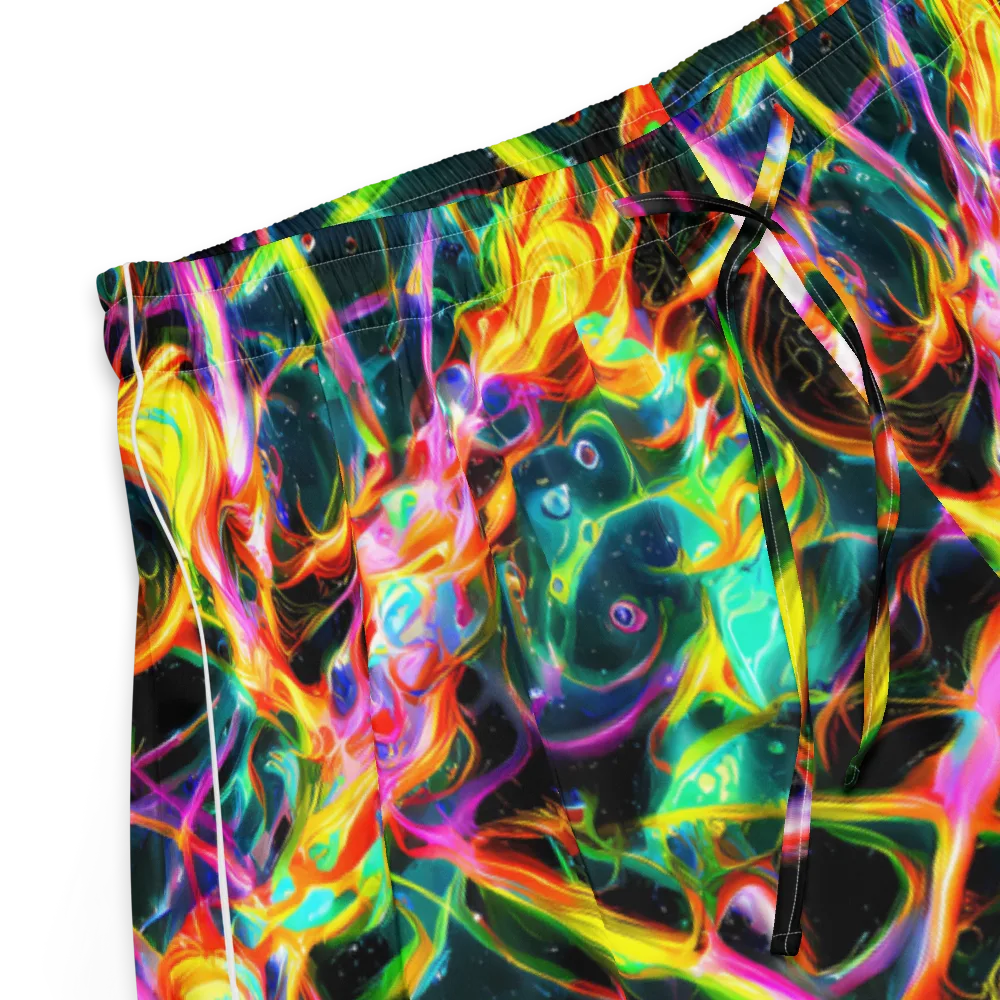 Astral Firestorm on Women's Pajama Shorts — Product details