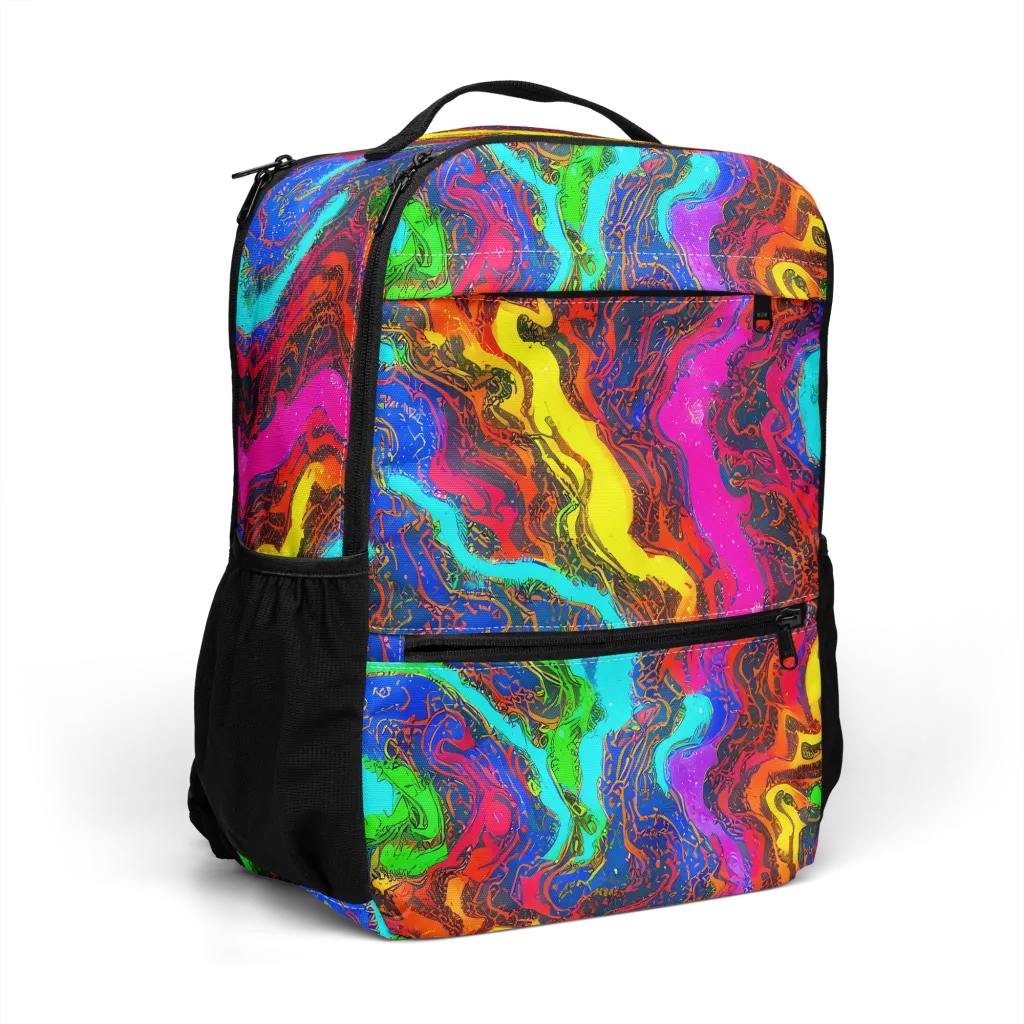 Prismatic Fossils on Utility Backpack — Right Front