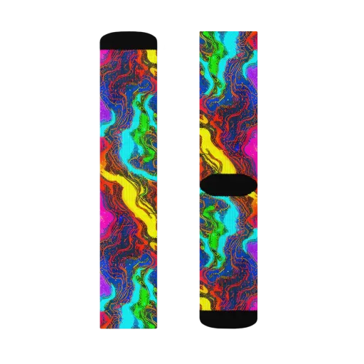 Prismatic Fossils on a Socks