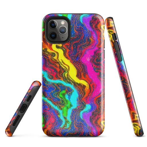 Prismatic Fossils on a Tough Case for iPhone®