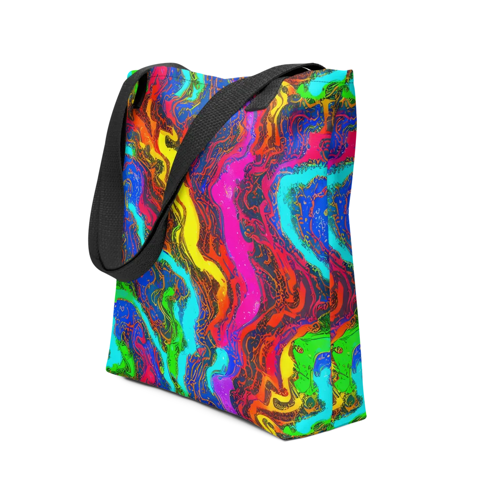 Prismatic Fossils on Tote Bag — Front