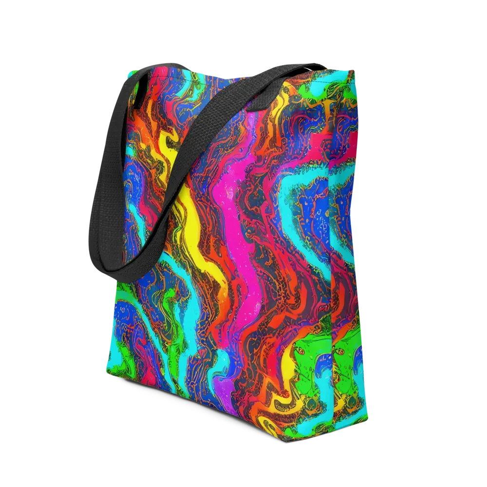 Prismatic Fossils on Tote Bag — Front