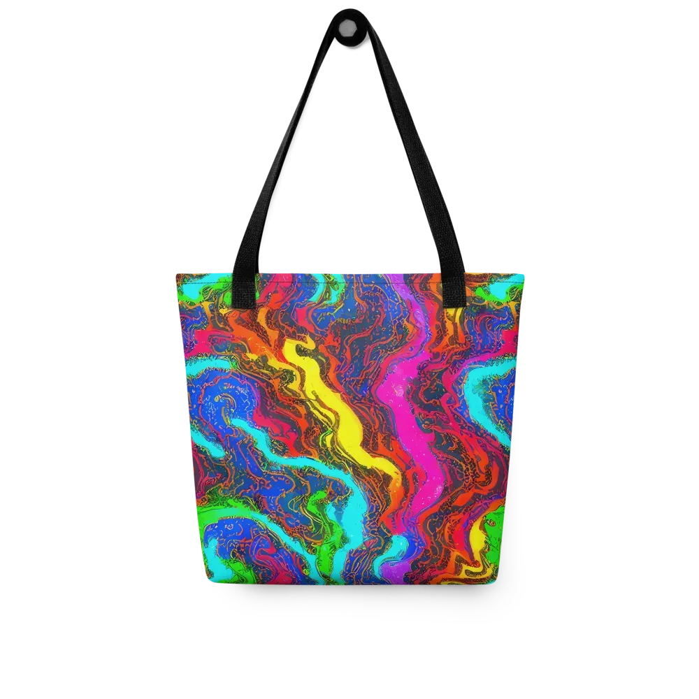 Prismatic Fossils on Tote Bag — Front