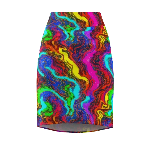 Prismatic Fossils on a Pencil Skirt