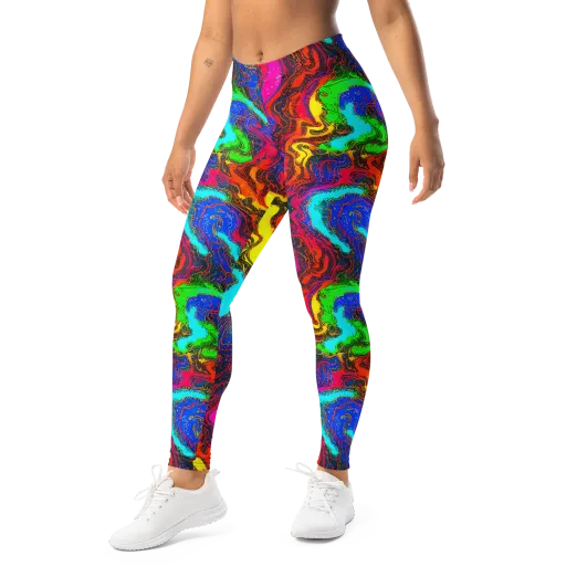 Prismatic Fossils on a Leggings