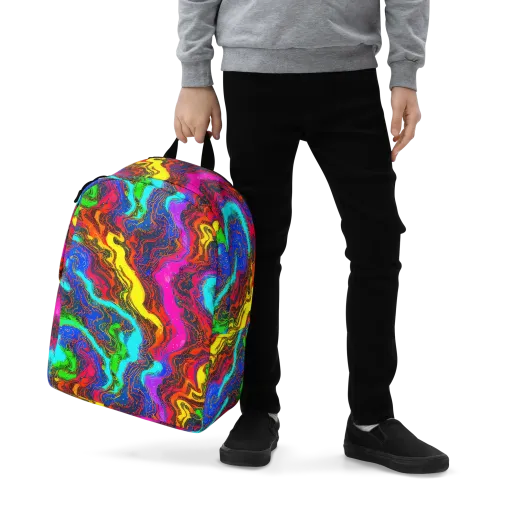 Prismatic Fossils on a Minimalist Backpack