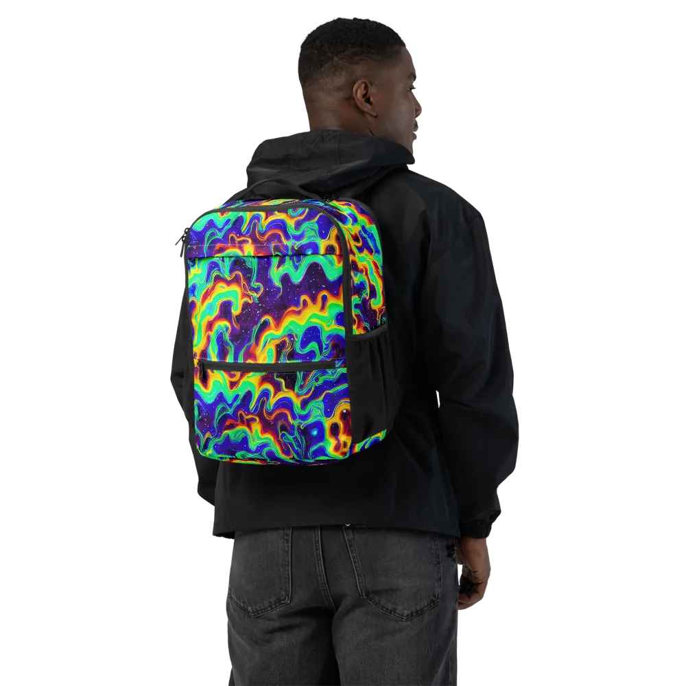 Hypercosm on Utility Backpack — Back