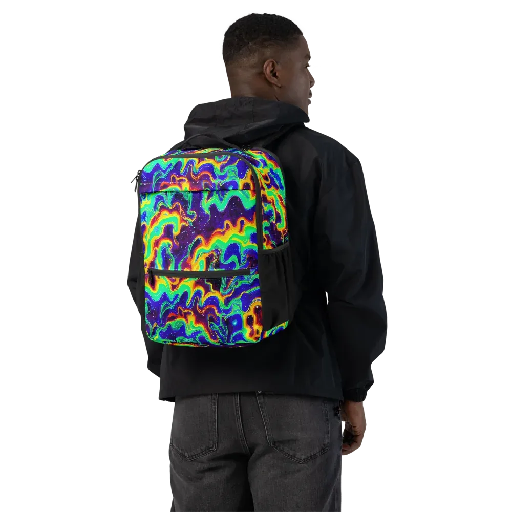 Hypercosm on Utility Backpack — Back