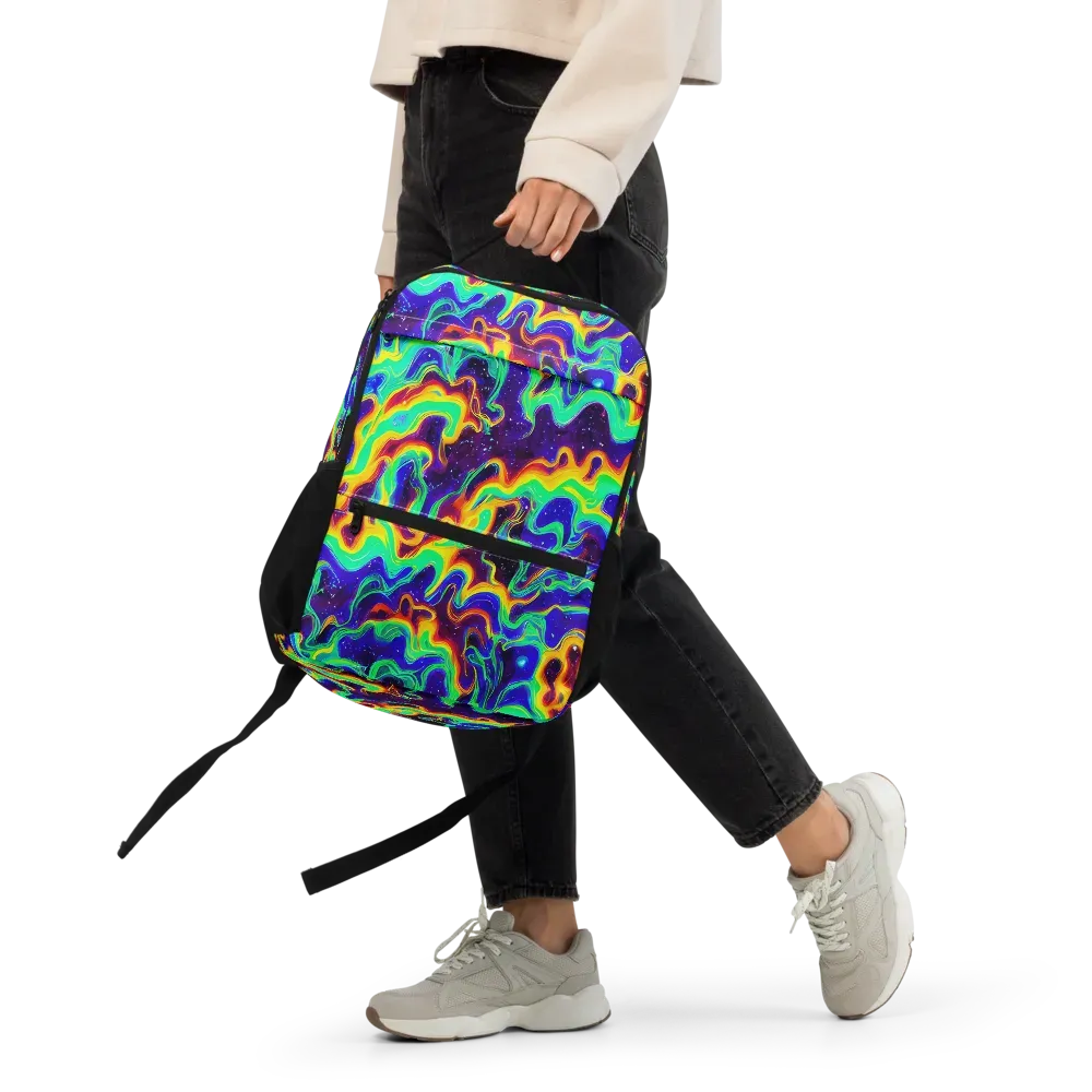 Hypercosm on Utility Backpack — Front