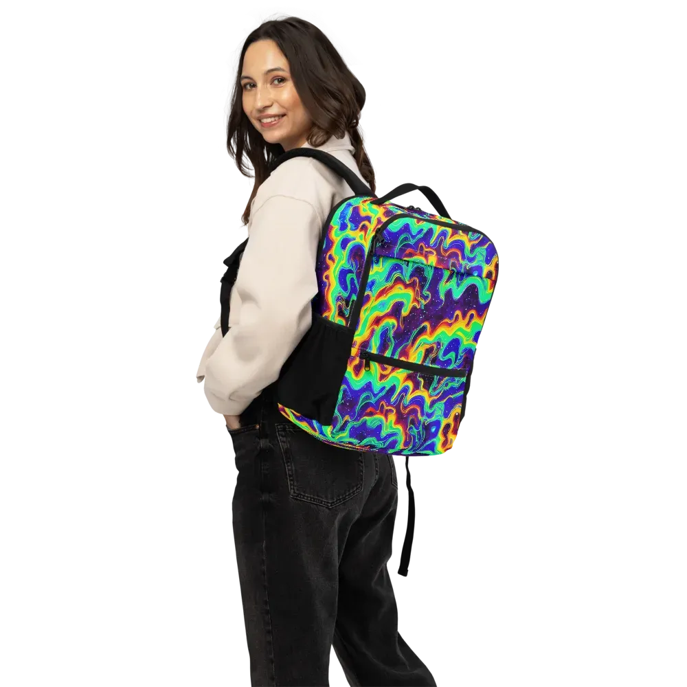 Hypercosm on Utility Backpack — Back