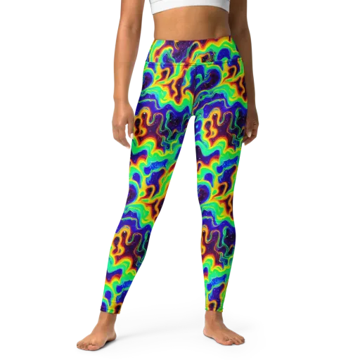 Hypercosm on a Yoga Leggings