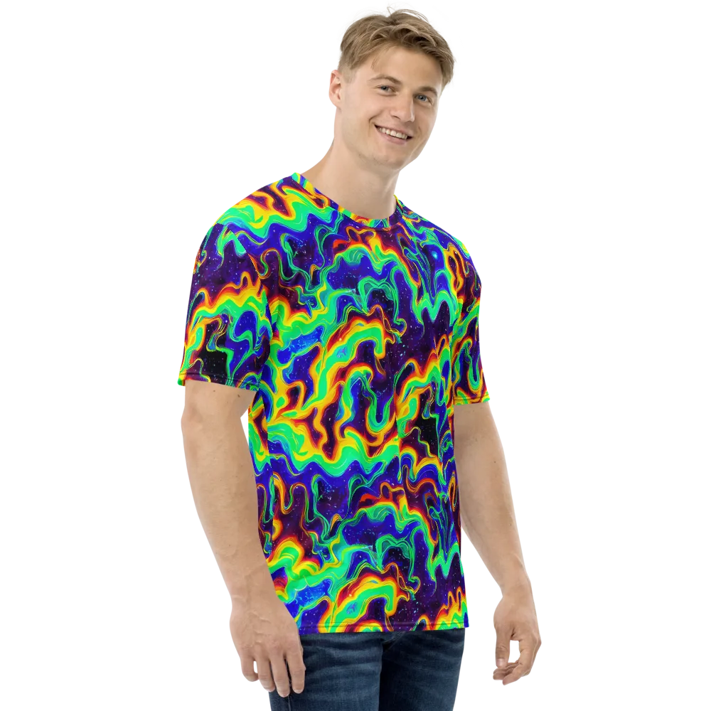 Hypercosm on Men's Crew Neck T-Shirt — Right