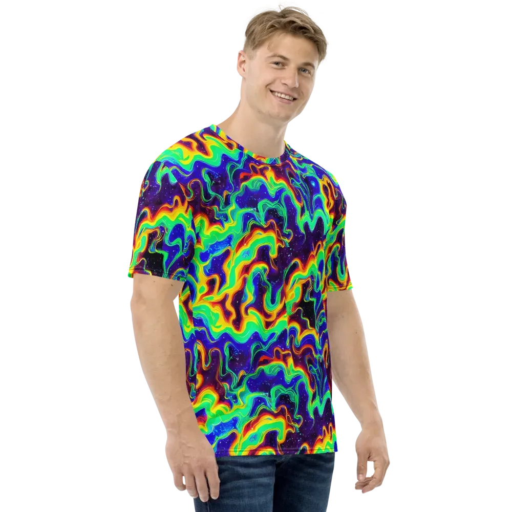 Hypercosm on Men's Crew Neck T-Shirt — Right