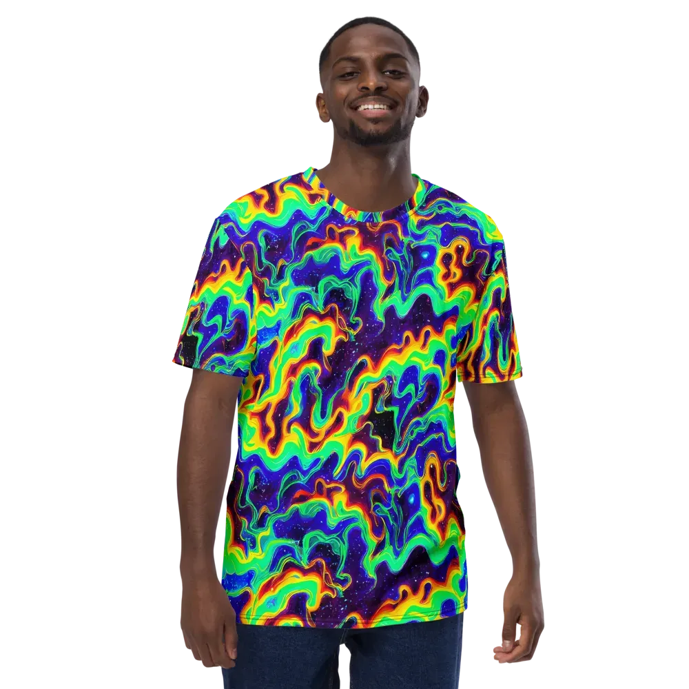 Hypercosm on Men's Crew Neck T-Shirt — Front