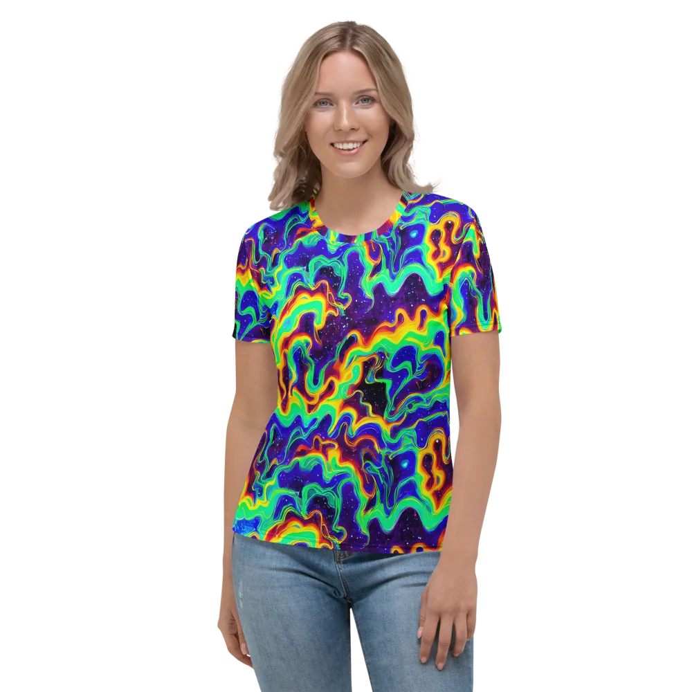 Hypercosm on Women's Crew Neck T-Shirt — Front