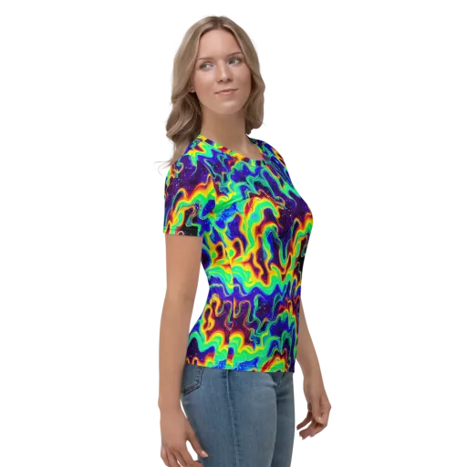 Hypercosm on a Women's Crew Neck T-Shirt